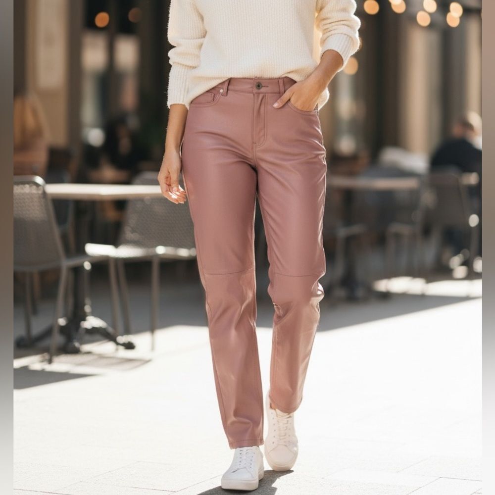 Abercrombie & Fitch Light Brown Curve Love Pants